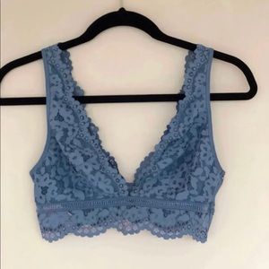 VS Body By Victoria Deep V Lace Bralette